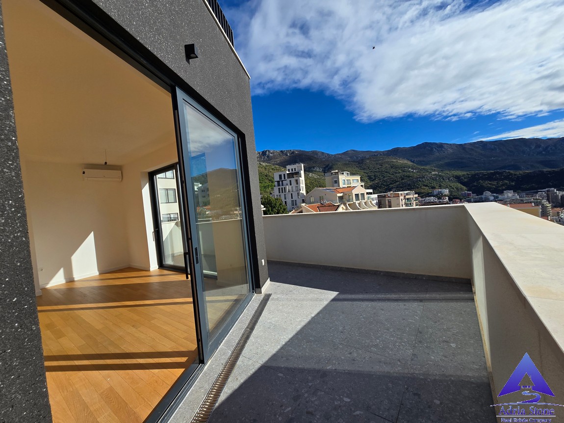 apartment for sale in complex with pool and sea view becici budva montenegro www.adriastone.com_10