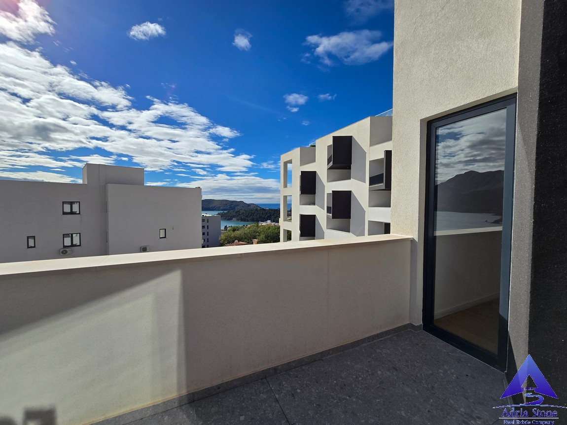 apartment for sale in complex with pool and sea view becici budva montenegro www.adriastone.com_11