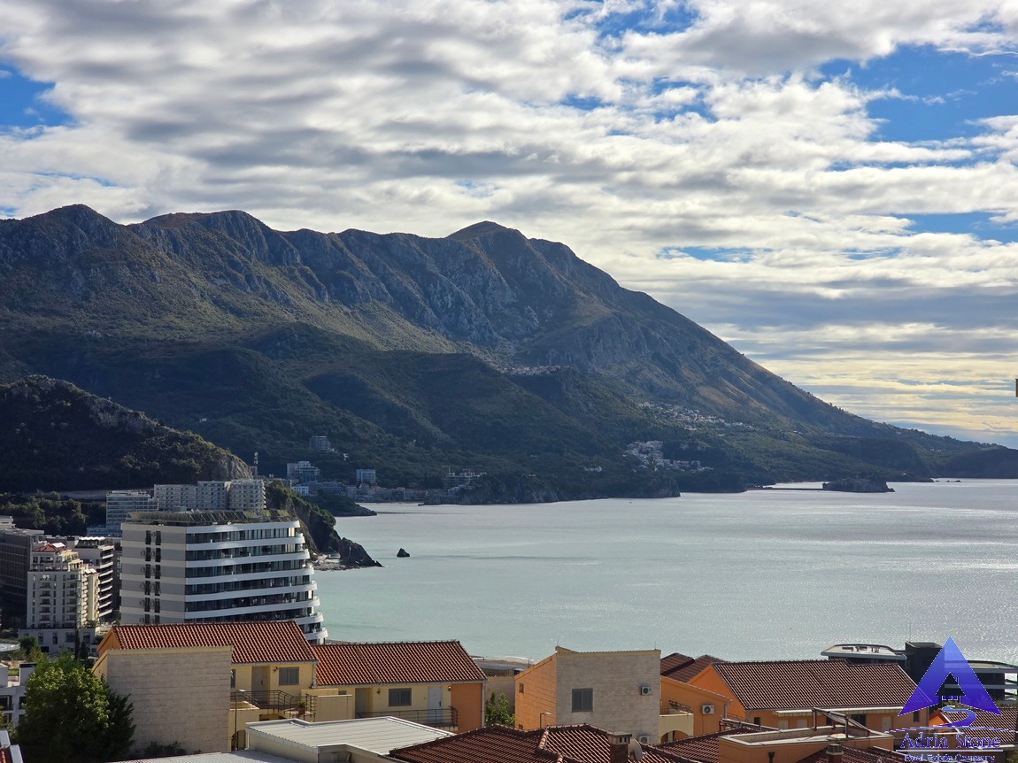 apartment for sale in complex with pool and sea view becici budva montenegro www.adriastone.com_5