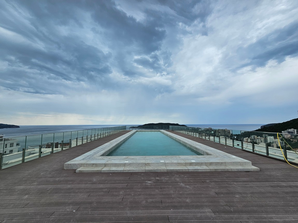 one bedroom apartment in complex with pool and sauna for sale becici budva montenegro www.adriastone.com_8