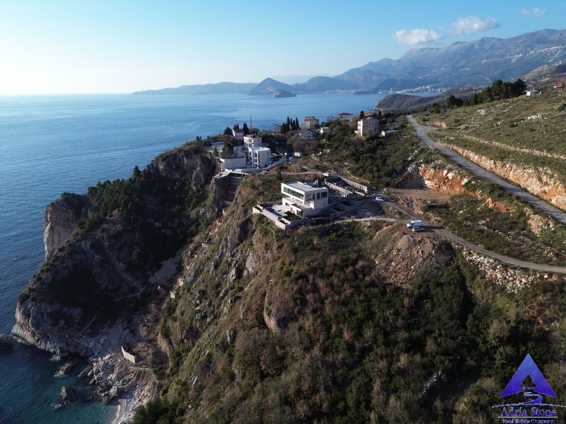 plot for sale skocidjevojka budva sea view montenegro www.adriastone.com